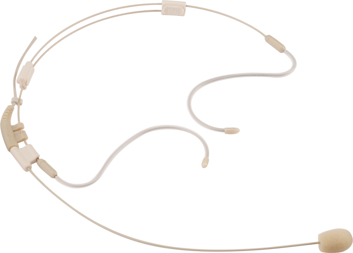 RE-97-2-TX-BEIGE | Omni 2‑Sided Low‑Profile Headworn Microphone (w/telex ta4f connector)