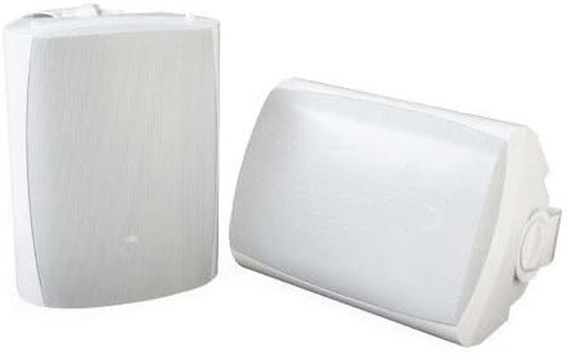 All-Weather 6.5" Surface Mount Outdoor Speakers (Pair)