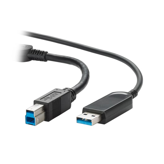 49.2ft USB 3.2 Gen 2 Type B to Type A Active Optical Cable