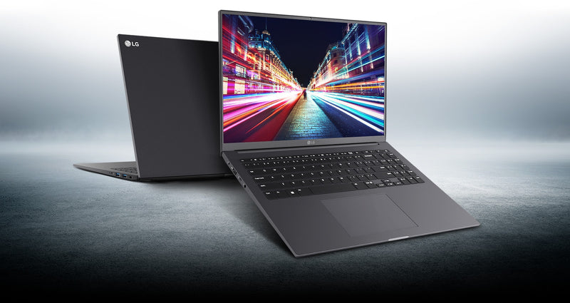 16'' Black 16:10 WUXGA UltraPC Laptop with Windows 11 Pro, 16GB LPDDR4x, & 1TB Dual SSD slots