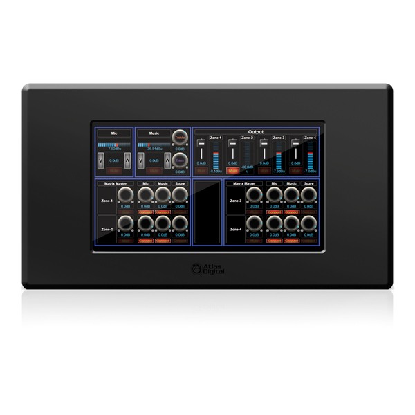 BlueBridge DSP 7" Touch Screen Panel Controller