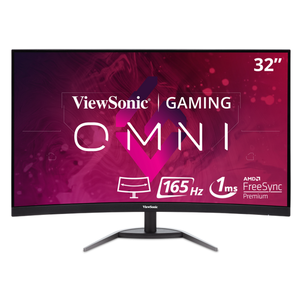 VX3268-PC-MHD - 32" OMNI Curved 1080p 1ms 165Hz Gaming Monitor with FreeSync Premium