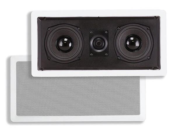 Caliber In-Wall Center Channel Speaker, Dual 5.25in (single)