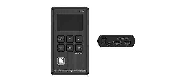 4K HDMI Generator, Analyzer and Cable Tester