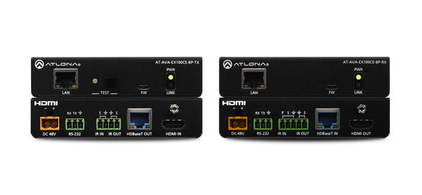 Avance™ 4K/UHD HDMI Extender Kit with Ethernet, Control, and Bidirectional Remote Power