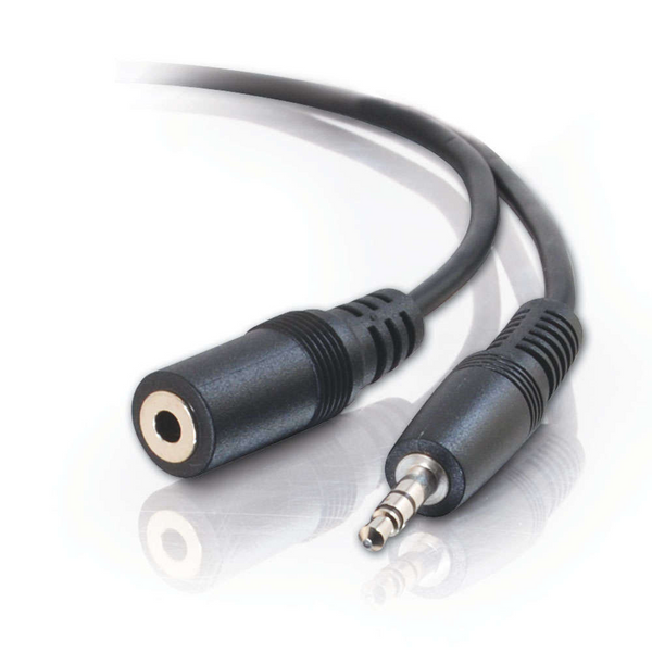 3.5mm Stereo Audio Extension Cable M/F (6ft)