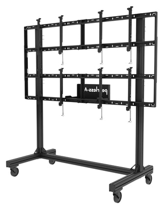 SmartMount® Portable Video Wall Cart 2x2 Configuration (for 46" to 60" displays)