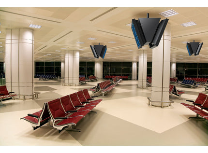 SmartMount® Back-to-Back Ceiling Mount with Media Player Storage for 40" to 65" Displays