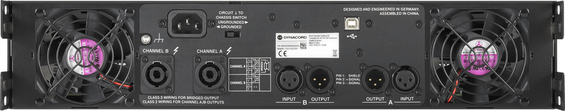 L1300FD (DSP 2 x 650 w Power Amplifier)