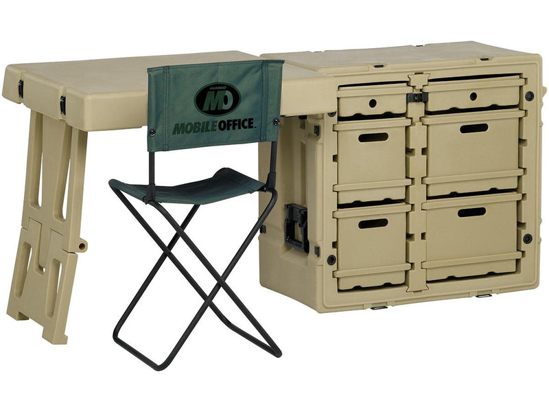 Field Desk w/ Chair-Black