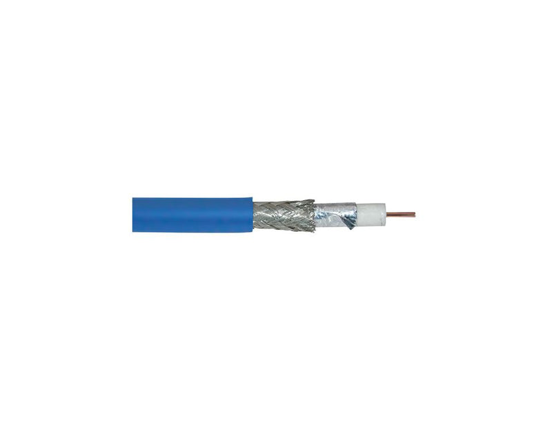 1694 RG6 Digital Video Coax Cable, 18 awg | 1,000 Feet (Blue)