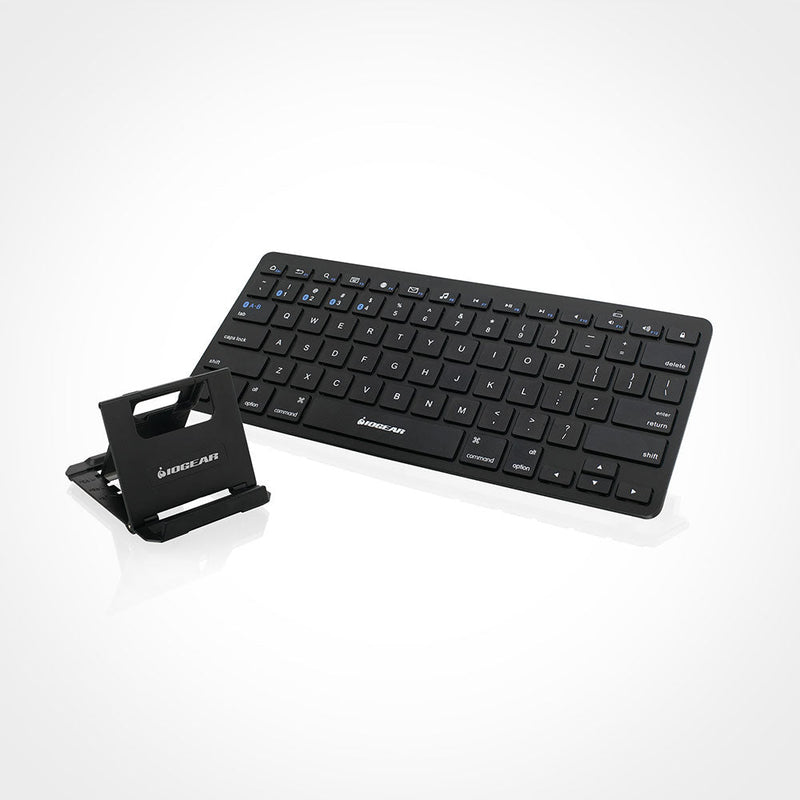 Slim Multi-Link Bluetooth Keyboard with Stand