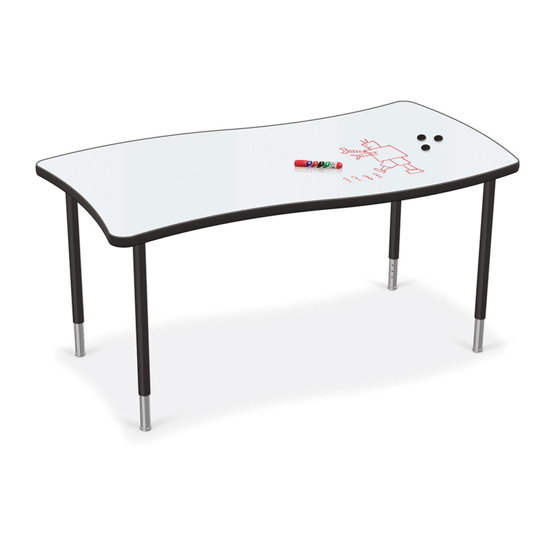Hierarchy Creator Table + Porcelain Steel Top