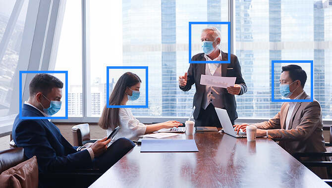 Improved SmartFrame technology. Keep meetings efficient and safe with AVer's improved SmartFrame. Next generation facial and body detection .