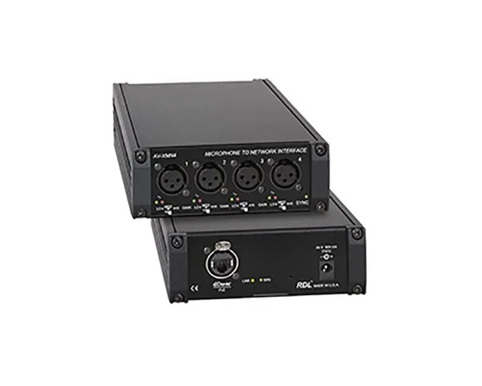 AV-XMN4, Microphone to Network Interface (Dante)