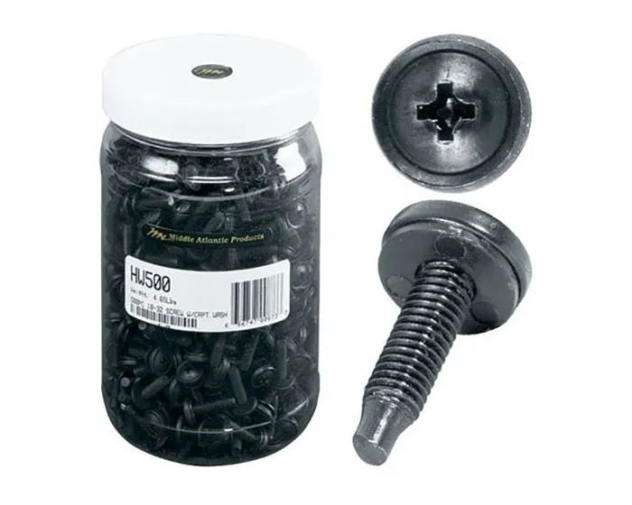 Standard Rack Screws (jar of 500 pieces)