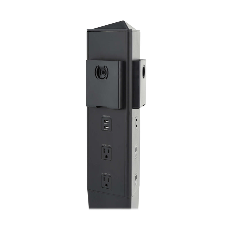 Safe-IT 5-Port Mobile Power Tower and USB Charging Station