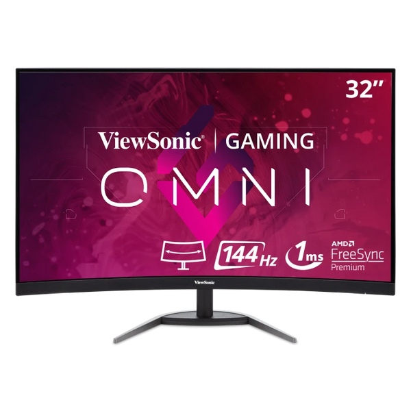 VX3268-2KPC-MHD - 32" OMNI Curved 1440p 1ms 144Hz Gaming Monitor with FreeSync Premium